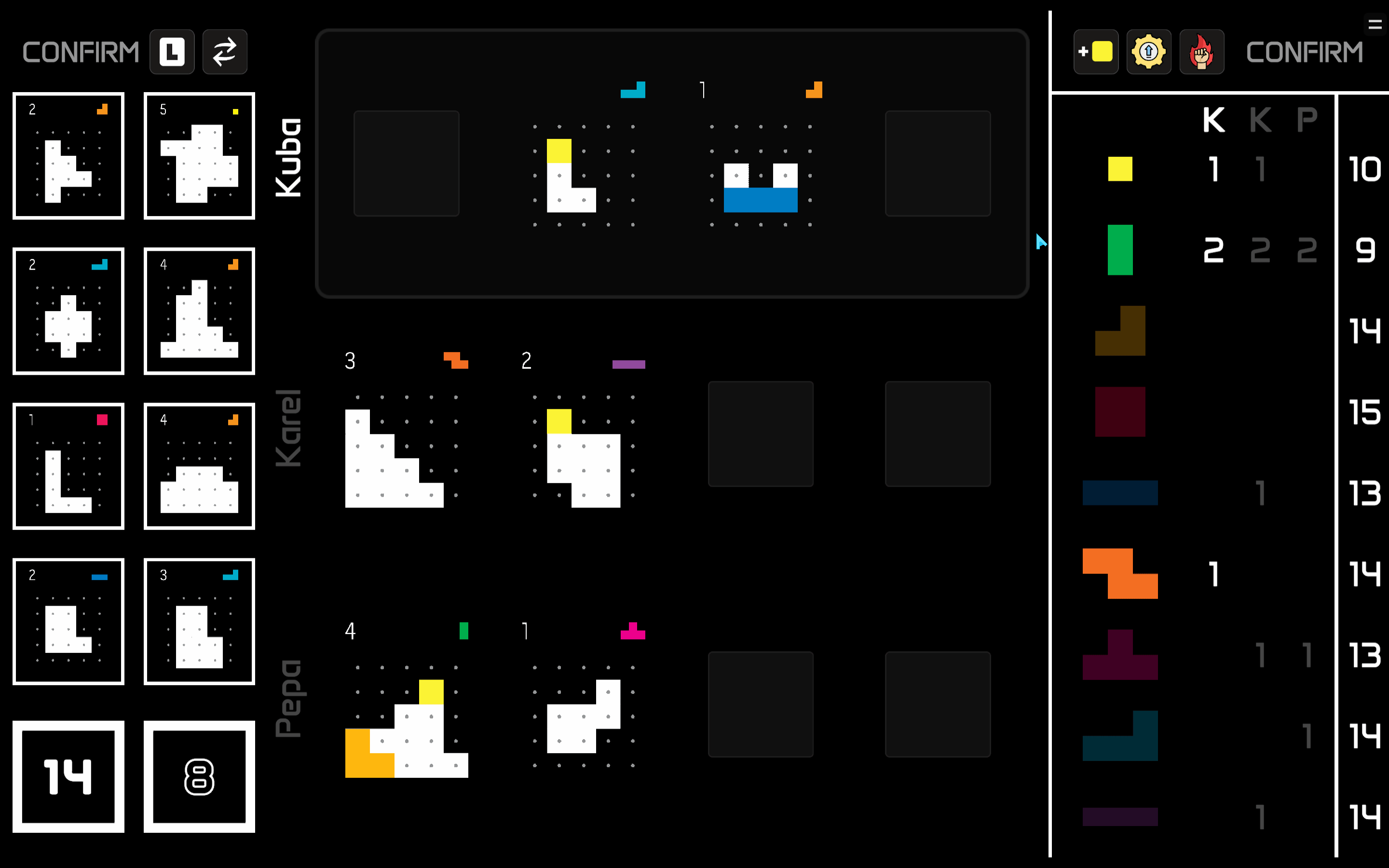 Trading Pieces